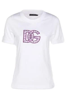 Dolce & Gabbana | Dolce & Gabbana DG Embroidered Short-Sleeved T-Shirt