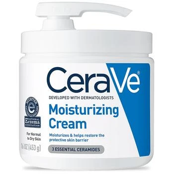 CeraVe Face
Body Moisturizing Cream with Pump for Normal to Dry Skin Unscented