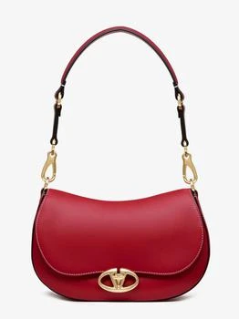 Valentino | Leather shoulder bag with vlogo signature detail