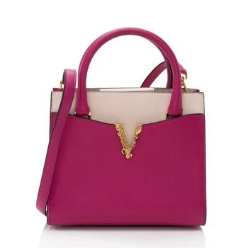 Versace | Calfskin Virtus Small Satchel