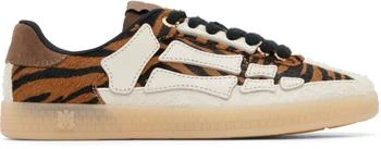 AMIRI | Beige Zebra Pacific Bones Sneakers