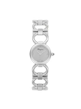 Salvatore Ferragamo | Double Gancini Stainless Steel Bracelet Watch/22.5MM