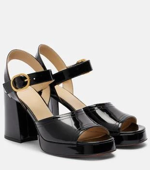 Valentino | Fawcette VLogo Signature 100 leather platform sandals