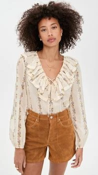 Abby Ruffle Blouse