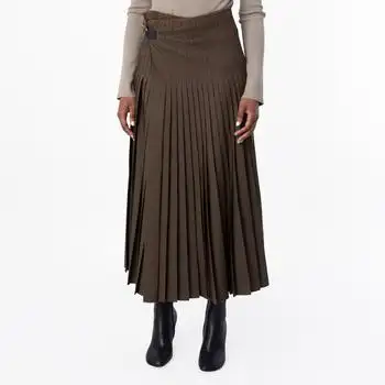 Burberry | Burberry Wool Mohair Maxi Kilt, Size Medium