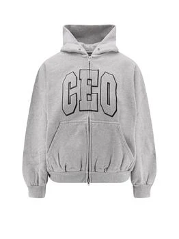 Balenciaga | Balenciaga CEO Embroidered Zipped Hoodie