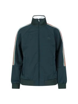 Gucci | Gucci Web Detailed Zipped Sweatshirt