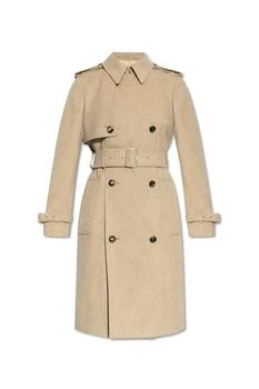 Burberry | Burberry Double Breasted Belted Trench Coat