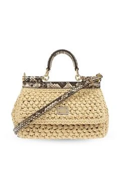 Dolce & Gabbana | Dolce & Gabbana Small Sicily Logo Plaque Handbag
