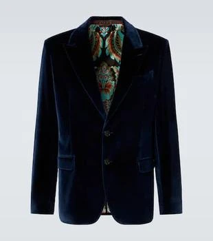 ETRO | Cotton velvet blazer