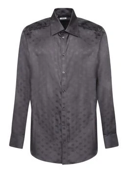 Dolce & Gabbana | Dolce & Gabbana Monogram Detailed Long-Sleeved Shirt