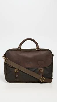 Barbour Wax Leather Briefcase