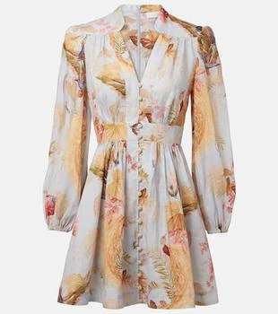 Zimmermann | Ascension floral linen minidress