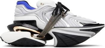 Balmain | Gray Unicorn Wave Sneakers