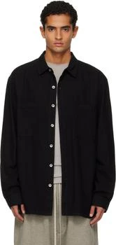 Rick Owens | Black Concordians Jumbo Shirt
