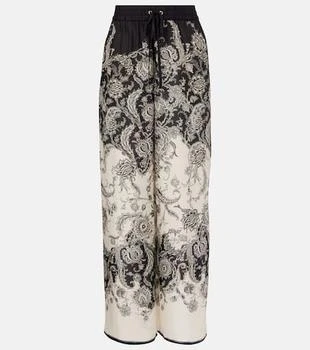 Zimmermann | Rhiannon paisley silk wide-leg pants