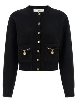 Chloé | Chloé Horse Medal Knitted Cardigan