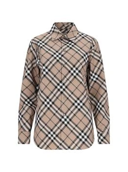 Burberry | Burberry Long Sleeved Buttoned Checked Shirt