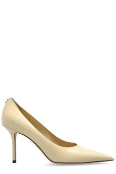 Jimmy Choo | Jimmy Choo Love 85 Pointed-Toe Slip-On Pumps