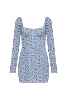 Dolce & Gabbana | Dolce & Gabbana Floral Printed Mini Dress