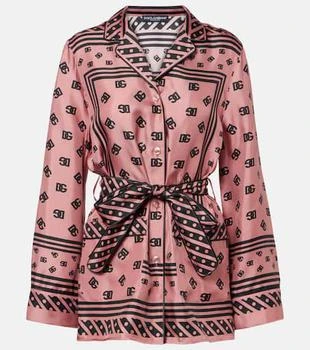 Dolce
Gabbana | DG silk satin shirt