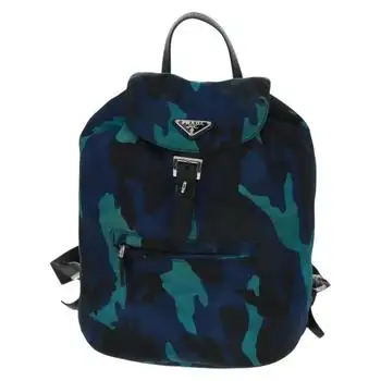 Prada | Camouflage Backpack Tessuto Nylon Backpack Bag (Pre-Owned)
