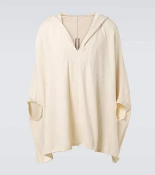 Rick Owens | Hooded cotton shirt