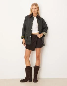 Barbour Barbour Modern Beadnell wax jacket in sage/ancient