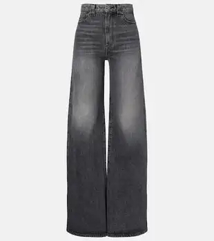 Khaite | Dane high-rise wide-leg jeans