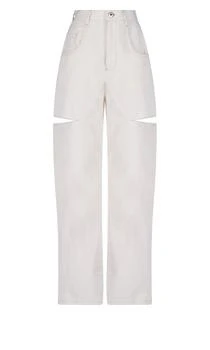 MAISON MARGIELA | Maison Margiela Distressed Straight Leg Jeans