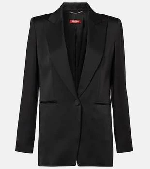Max Mara | Galazia satin blazer