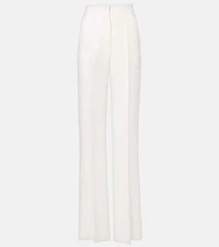 Max Mara | Aversa high-rise linen wide-leg pants