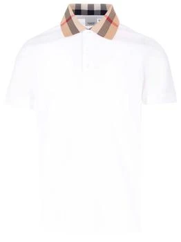 Burberry | Burberry Checked Short-Sleeved Polo Shirt