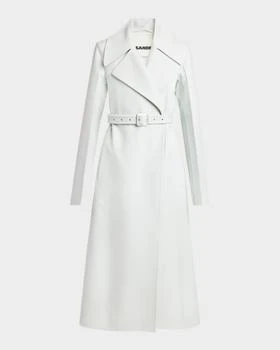 Jil Sander | Belted Cashmere Double-Breasted Long Coat