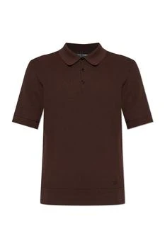 Dolce & Gabbana | Dolce & Gabbana Ribbed Polo Knitted Top