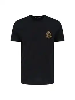 Dolce & Gabbana | Dolce & Gabbana Heraldic Patch Short-Sleeved T-Shirt