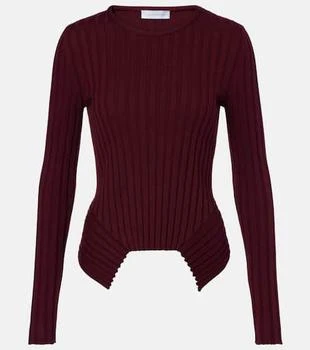 Stella McCartney | Ribbed-knit cotton top