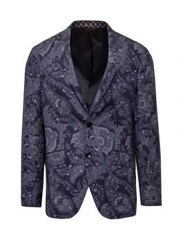 ETRO | Etro Paisley Printed Single Breasted Blazer