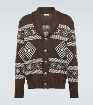 Brunello Cucinelli | Jacquard cashmere cardigan