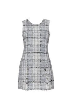 Dolce & Gabbana | Dolce & Gabbana Tweed Sleeveless Mini Dress