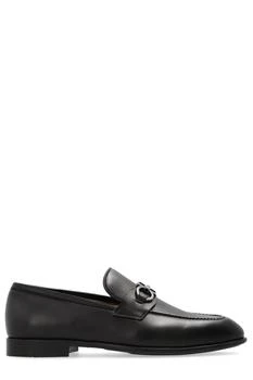 Salvatore Ferragamo | Ferragamo Gancini Plaque Slip-On Loafers