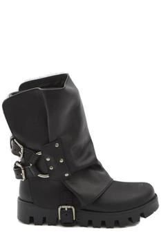 Dolce & Gabbana | Dolce & Gabbana Buckle Detailed Ankle Boots