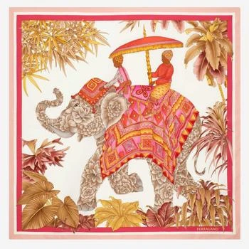 Salvatore Ferragamo | Ferragamo Graphoic Printed Scarf