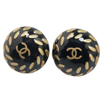 Chanel | gold Plastic Clip Earrings (Pre-Owned)