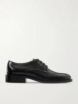 Jil Sander | Perforated Leather Brogues  - IT36