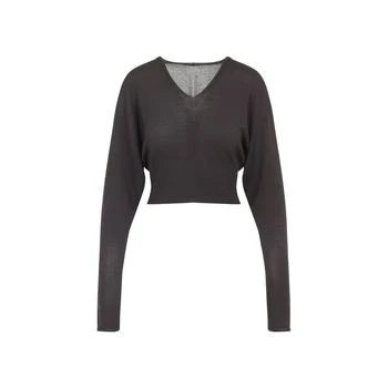 Rick Owens | Rick Owens V-Neck Cropped Jumper