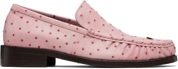 Acne Studios | Pink Leather Loafers