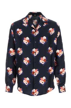 Fendi | Fendi Floral Print Long-Sleeve Shirt
