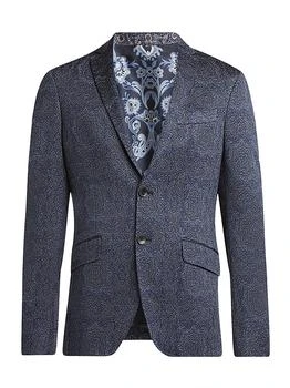 ETRO | Damask Jacquard Single-Breasted Sport Coat