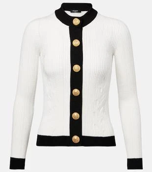 Balmain | Cable-knit cardigan